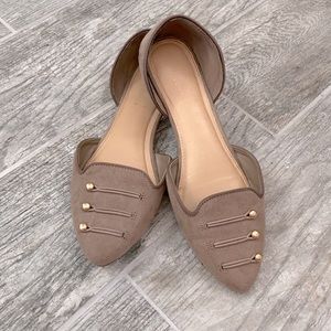 LC Lauren Conrad Taupe Flats/Loafers